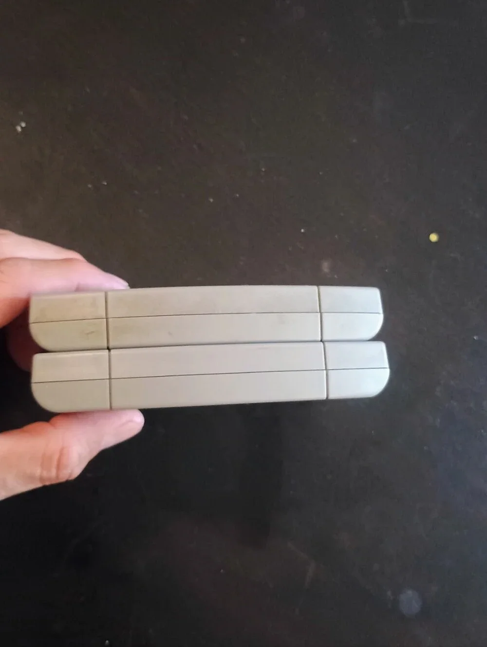 Nintendo Gray N64 Cartridges — Super Mario 64 & Super Smash Bros.